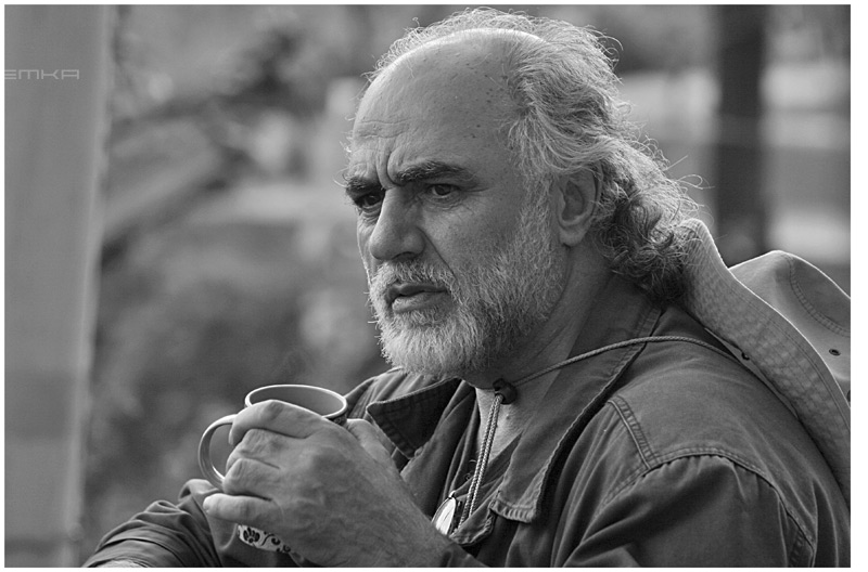 © ............GMT.... - Portret Samvel Sevada(i) viponennii v B/W, vot...