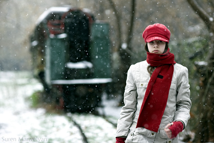 © Suren Manvelyan - Winter girl