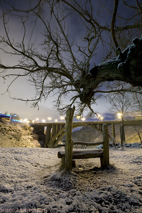 © Suren Manvelyan - Winter bench