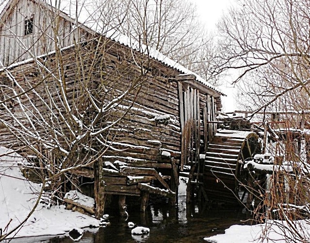 © Александр Герасенков - Зимний сон старой мельницы