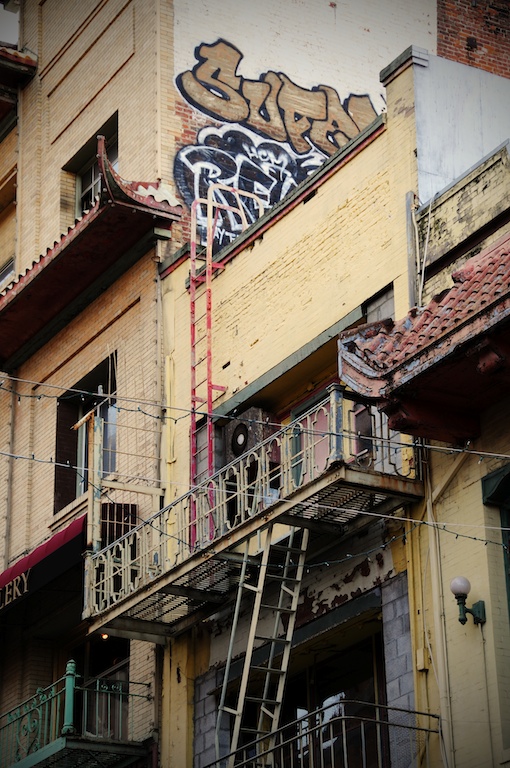 © Yuri Reese - Old Building in China Town