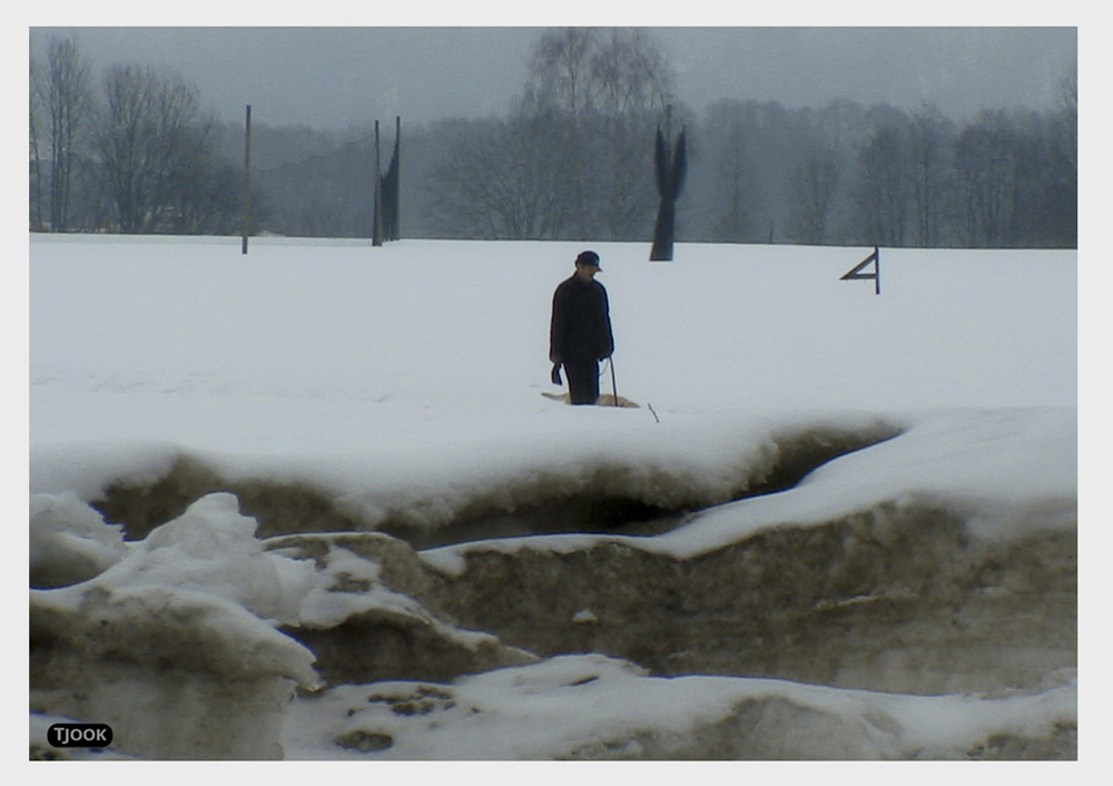 © Tjook - Me and me dog in the snow