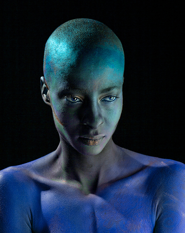 © Francois Benveniste - Cyan portrait