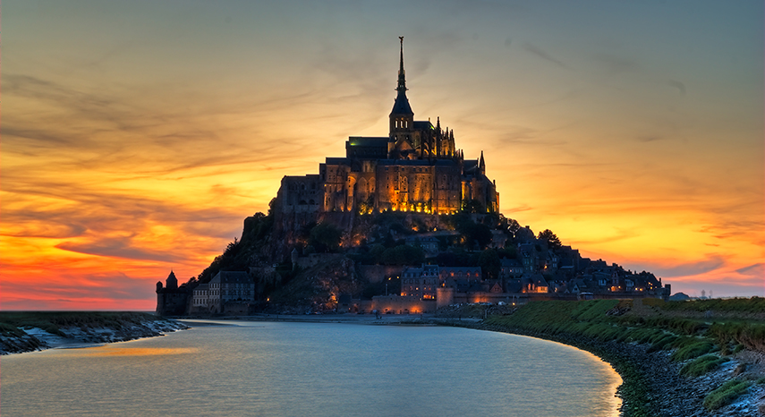 © KYRIAKOS STAVROU - Sunset at Mont Saint Michel