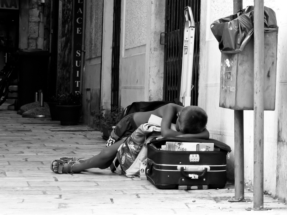 © Svein Johan Lindstad - Sleeping on the street