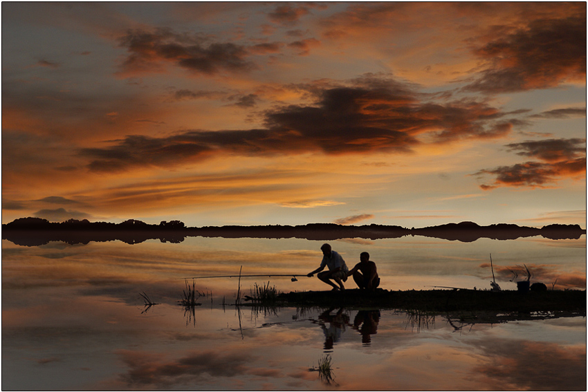 © Oleg Mashkovskiy - На вечерней зорьке.