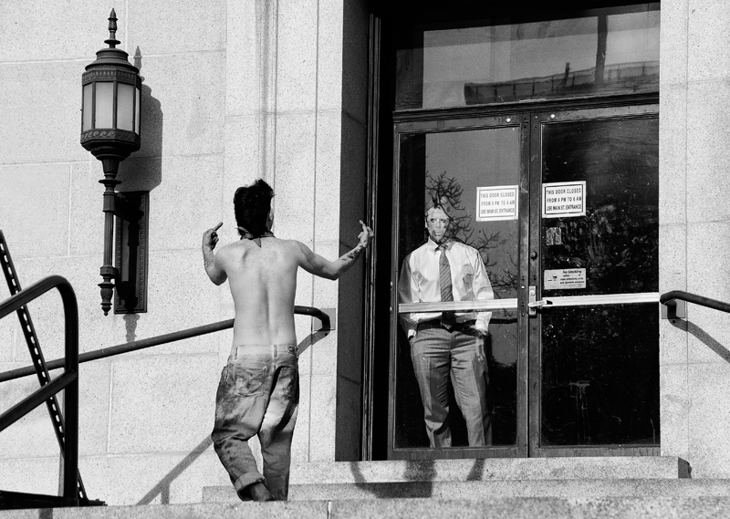 © Hayk Shalunts - Occupy  LA protestant against City Hall