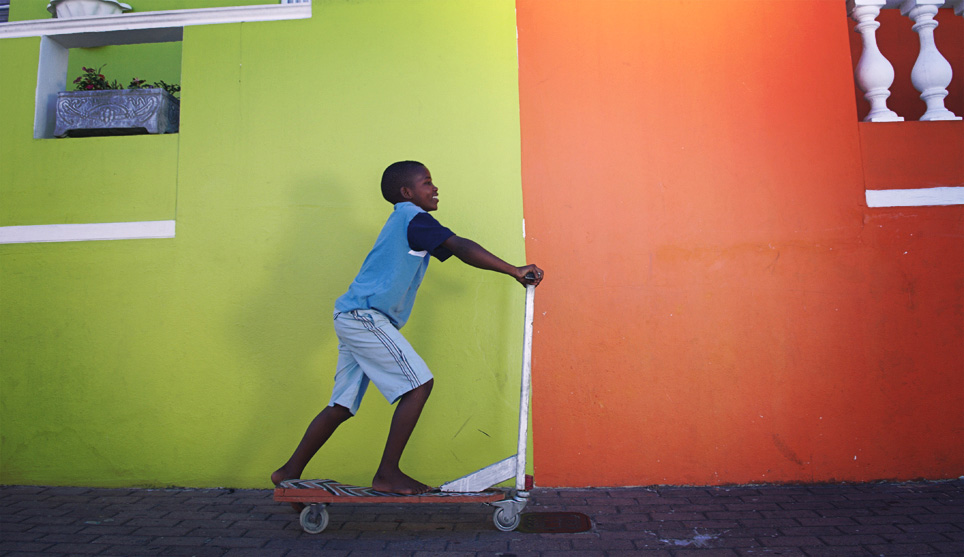 © Fabrice Boutin - Blue Africa - kid ride in Cape Town - South Africa