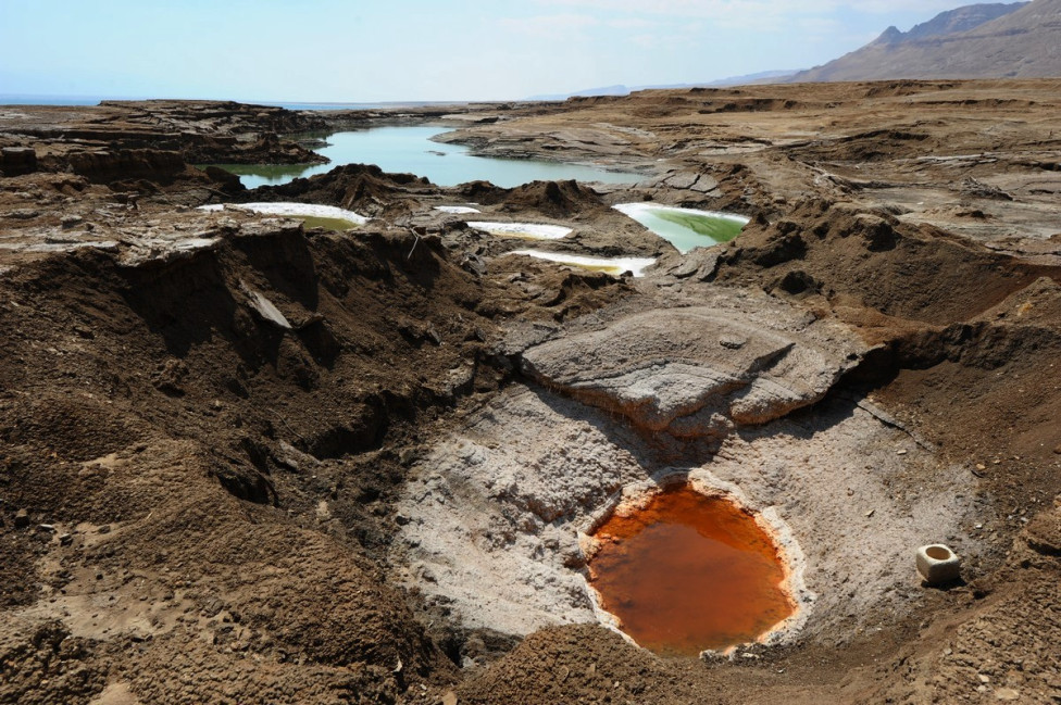 © Avidar Maxime - Sinkhole , Dead Sea , south Israel .