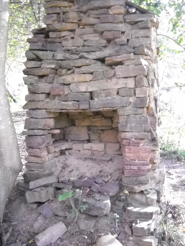 © Michael Sandstrom - Old fireplace in mountain