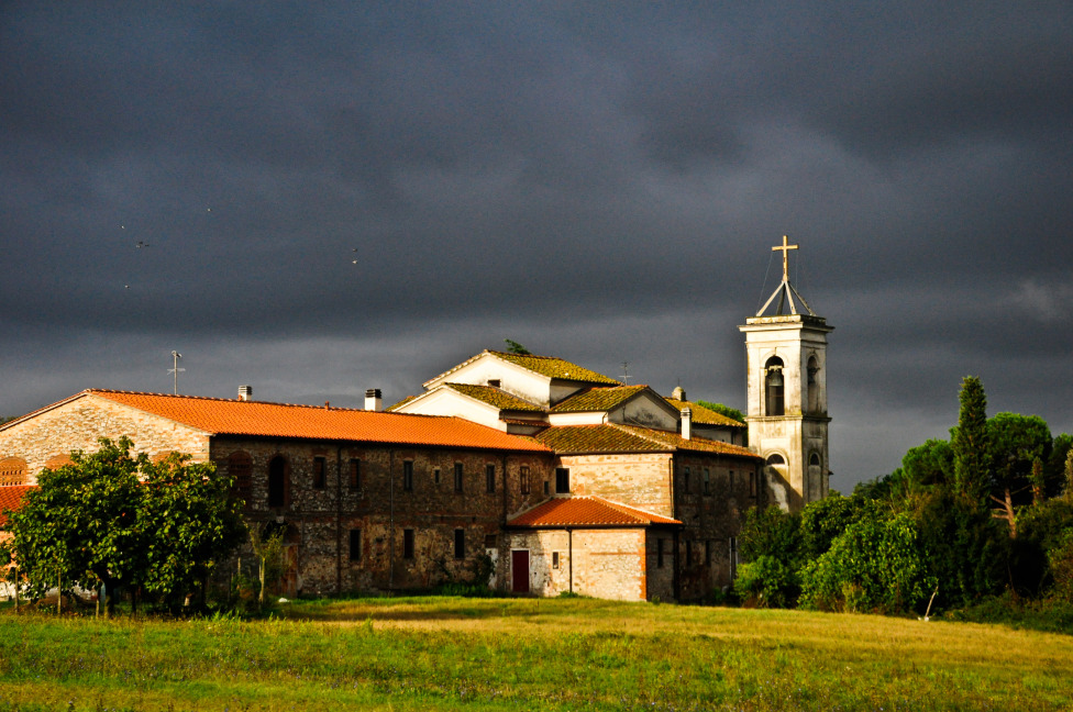 © Maria Zak - Flying over the abandoned church...