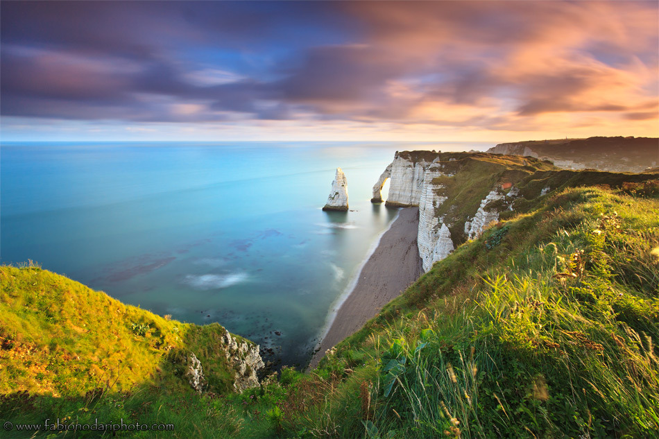 © Fabio Nodari - Sunrise over Etretat