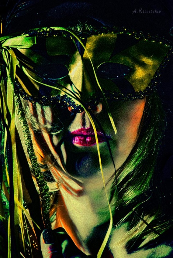 © Alexander Krivitskiy - Carnival mask.
